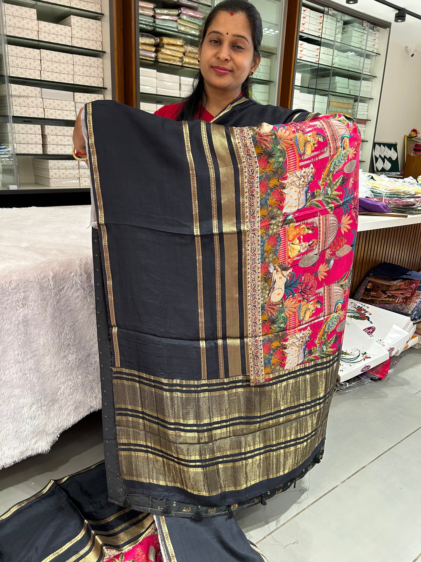 Kalamkari crape