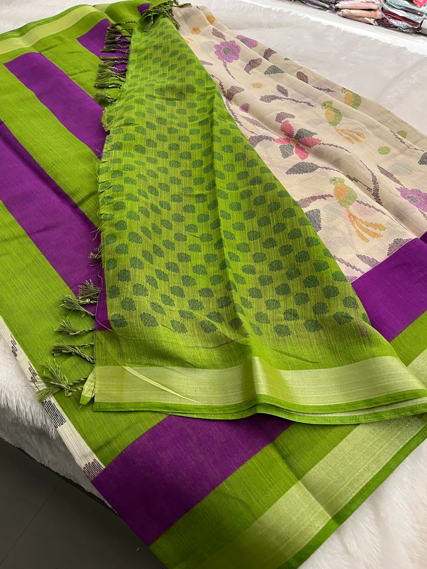 M10 linen chiffon