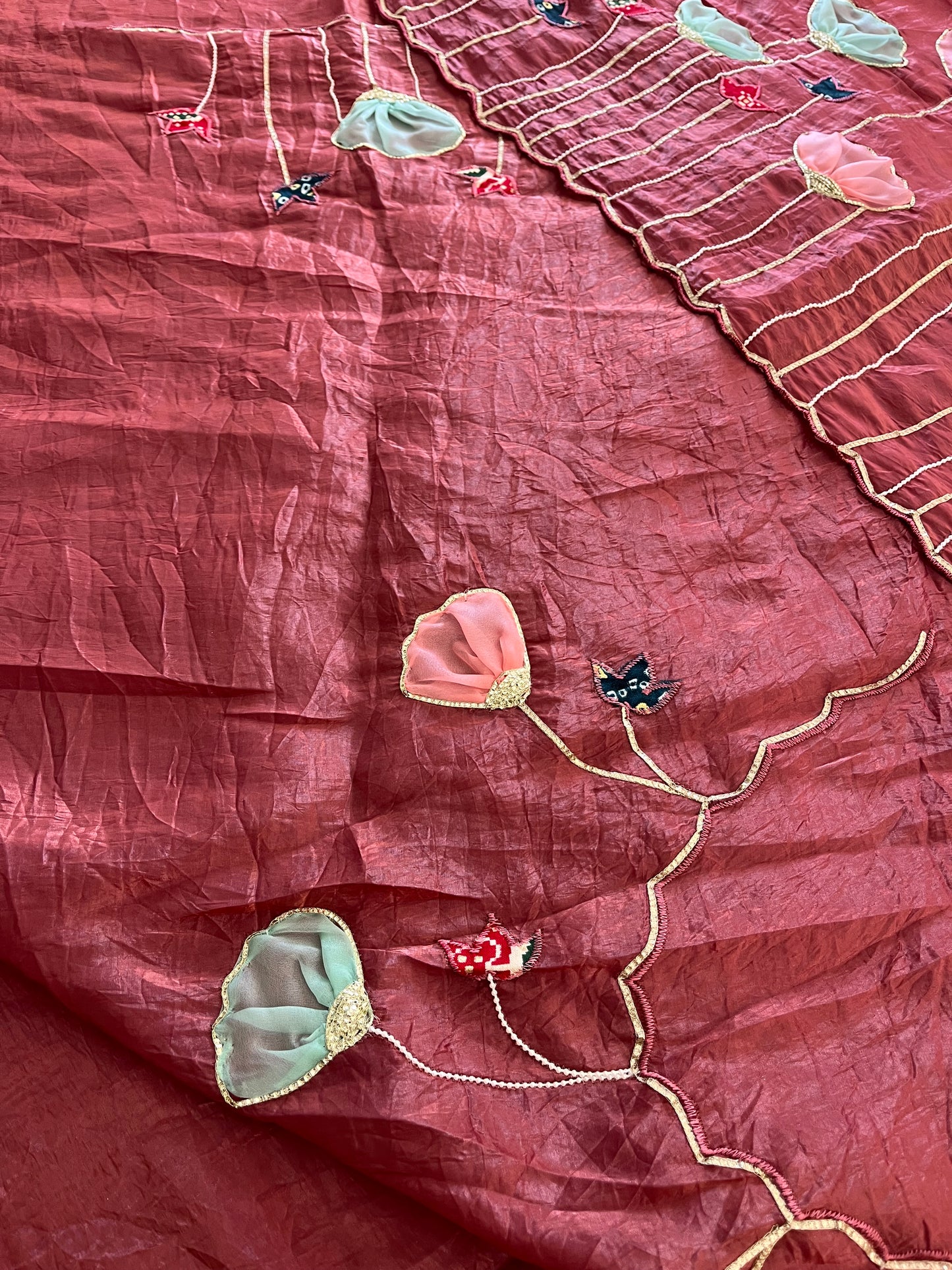 Soft organza designer fancy