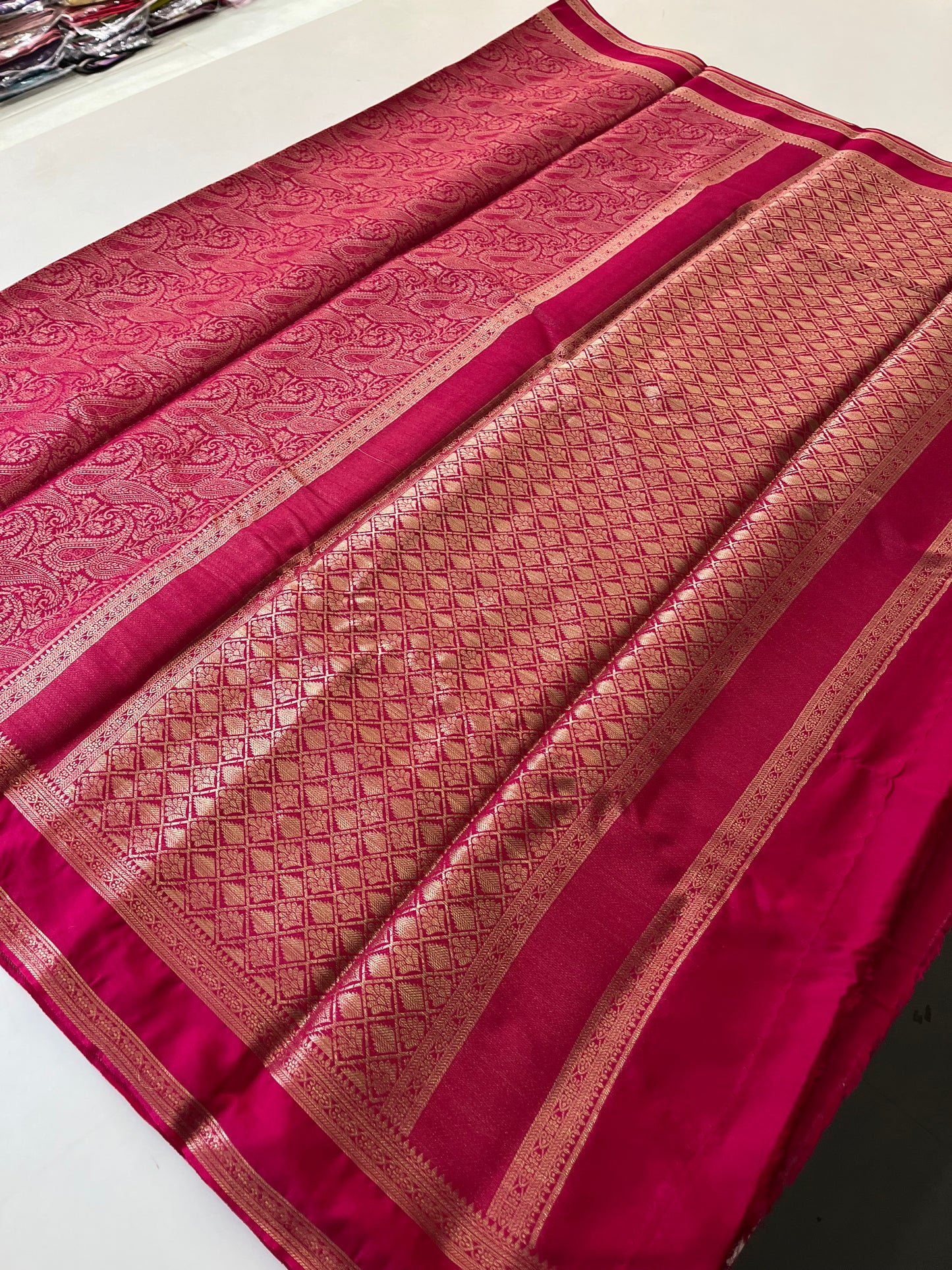 Banarasi brocade soft silk