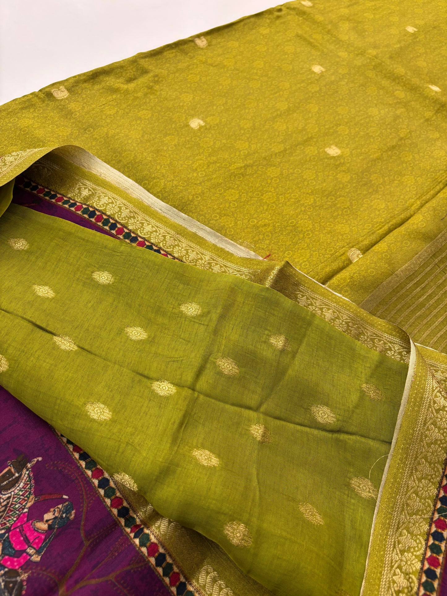 Crape banarasi fancy