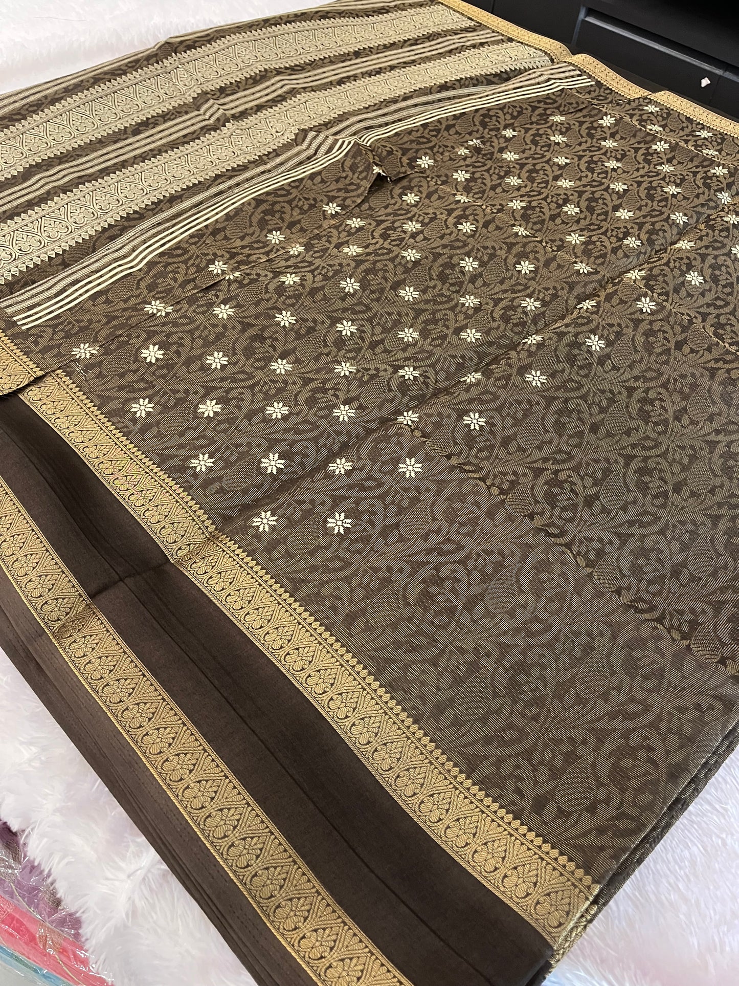 Brocade chiffon