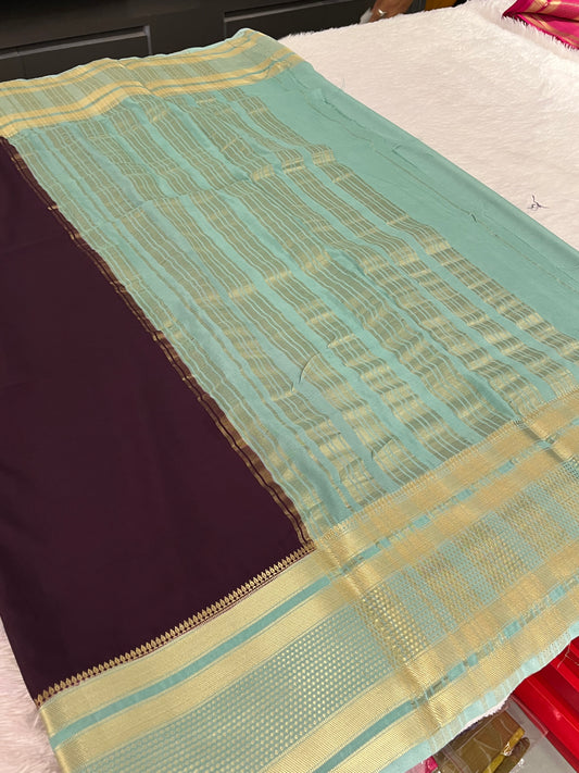 Semi Crepe Mysore Silk