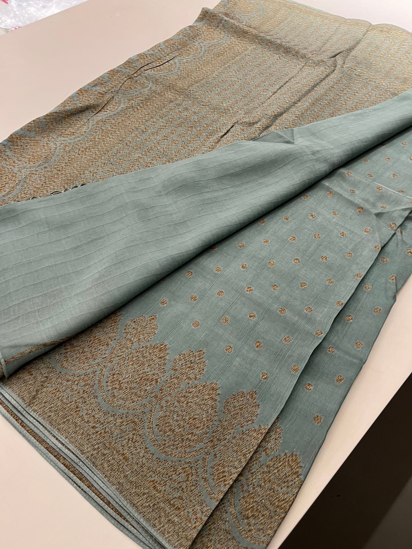 Designer jute silk