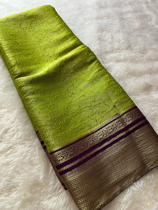 Banarasi Brocade soft silk