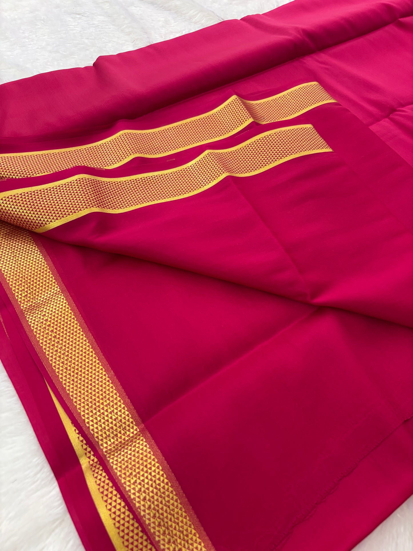 80GSM pure Mysore crape silk