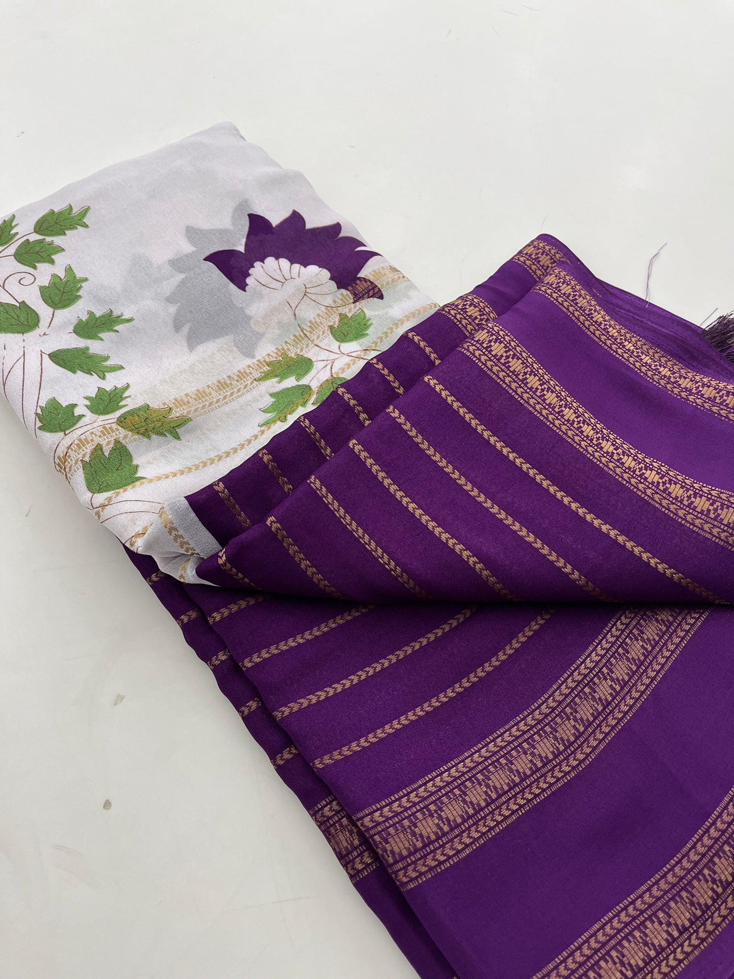 AP18 Floral chiffon