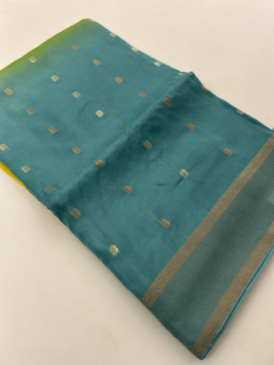 Banarsi Viscose Faded Saree-M18