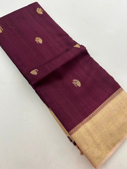 Premium Tussar Fancy Saree-J9