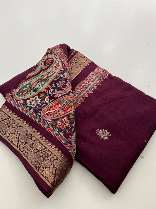 Crepe Chiffon Printed