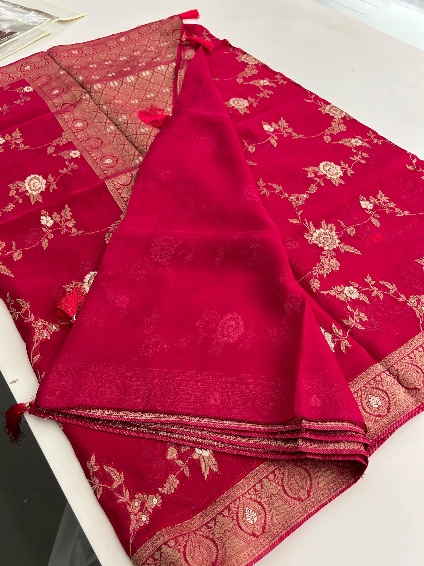 Designer georgette saree