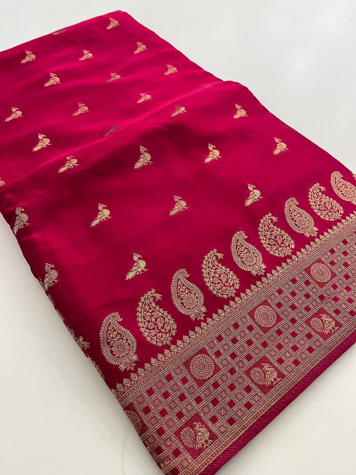 Pure Banarsi Satin Silk
