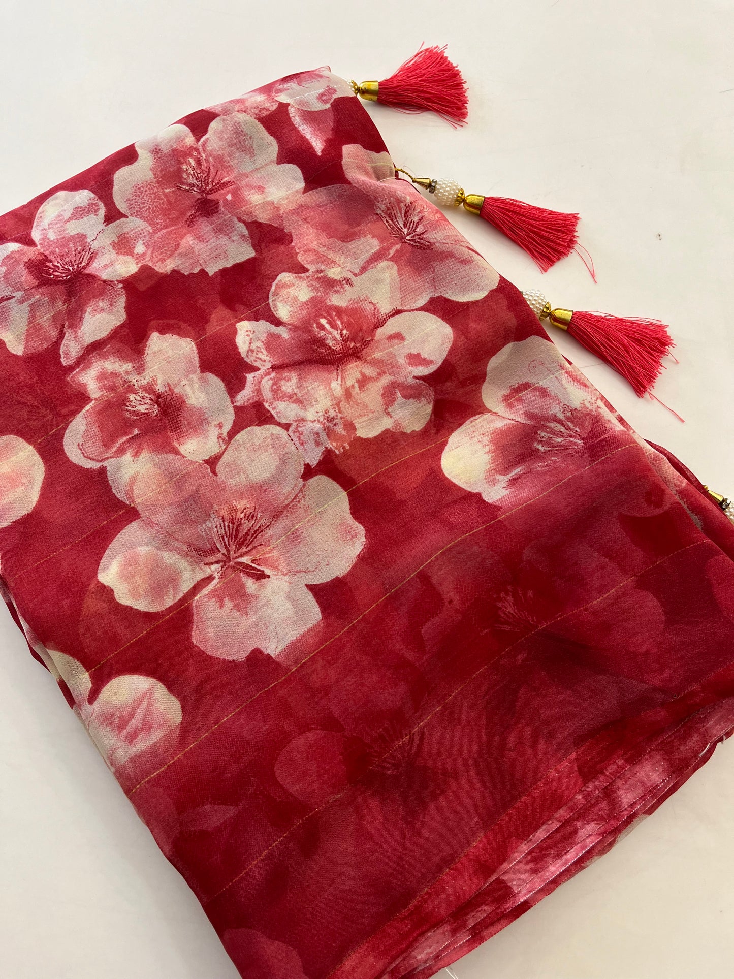 Floral chiffon