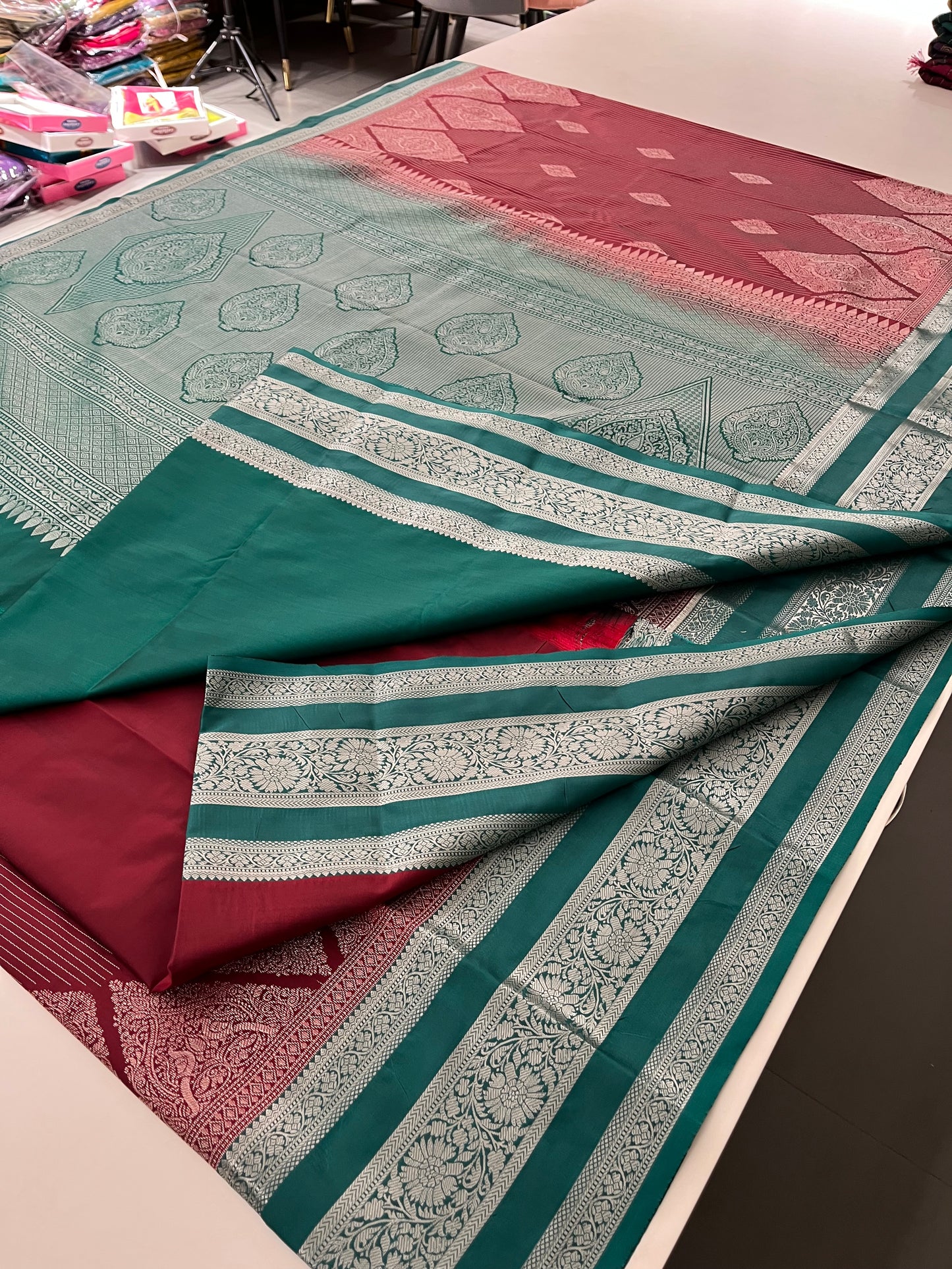 Kanchi Sami Silk Brocade