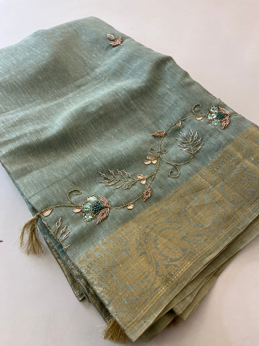 Jaipuri Soft cotton full embroidery Designer