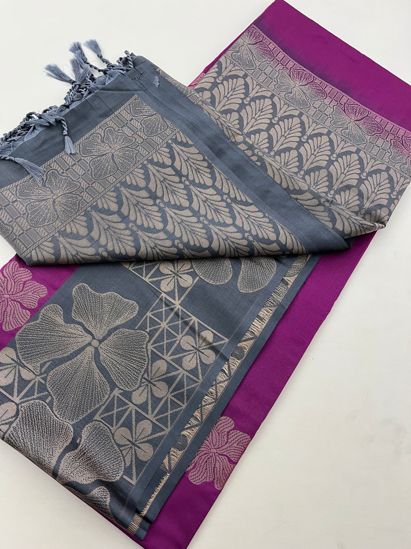 Semi Kanchi Silk Saree