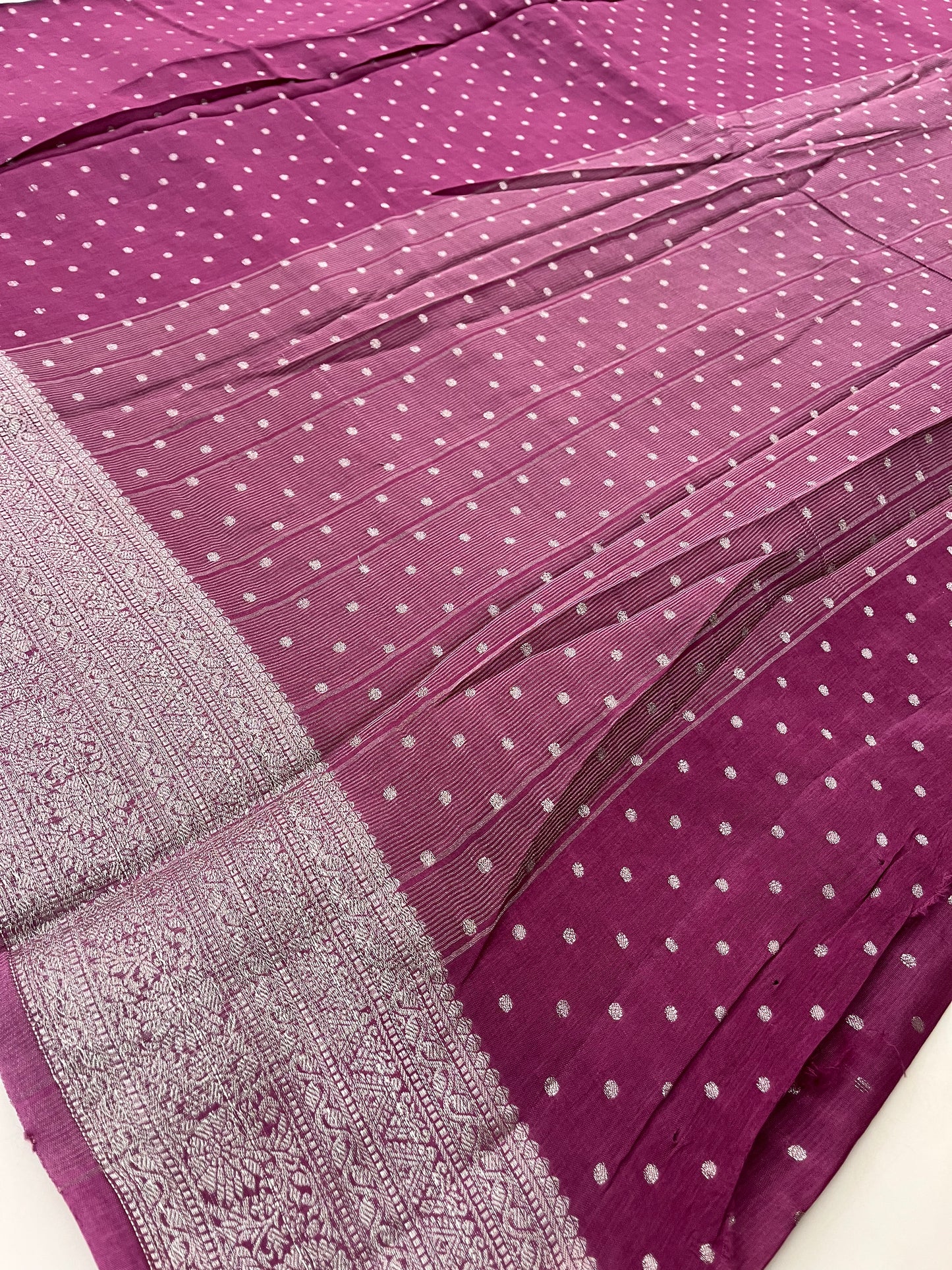 Banarasi silver butties