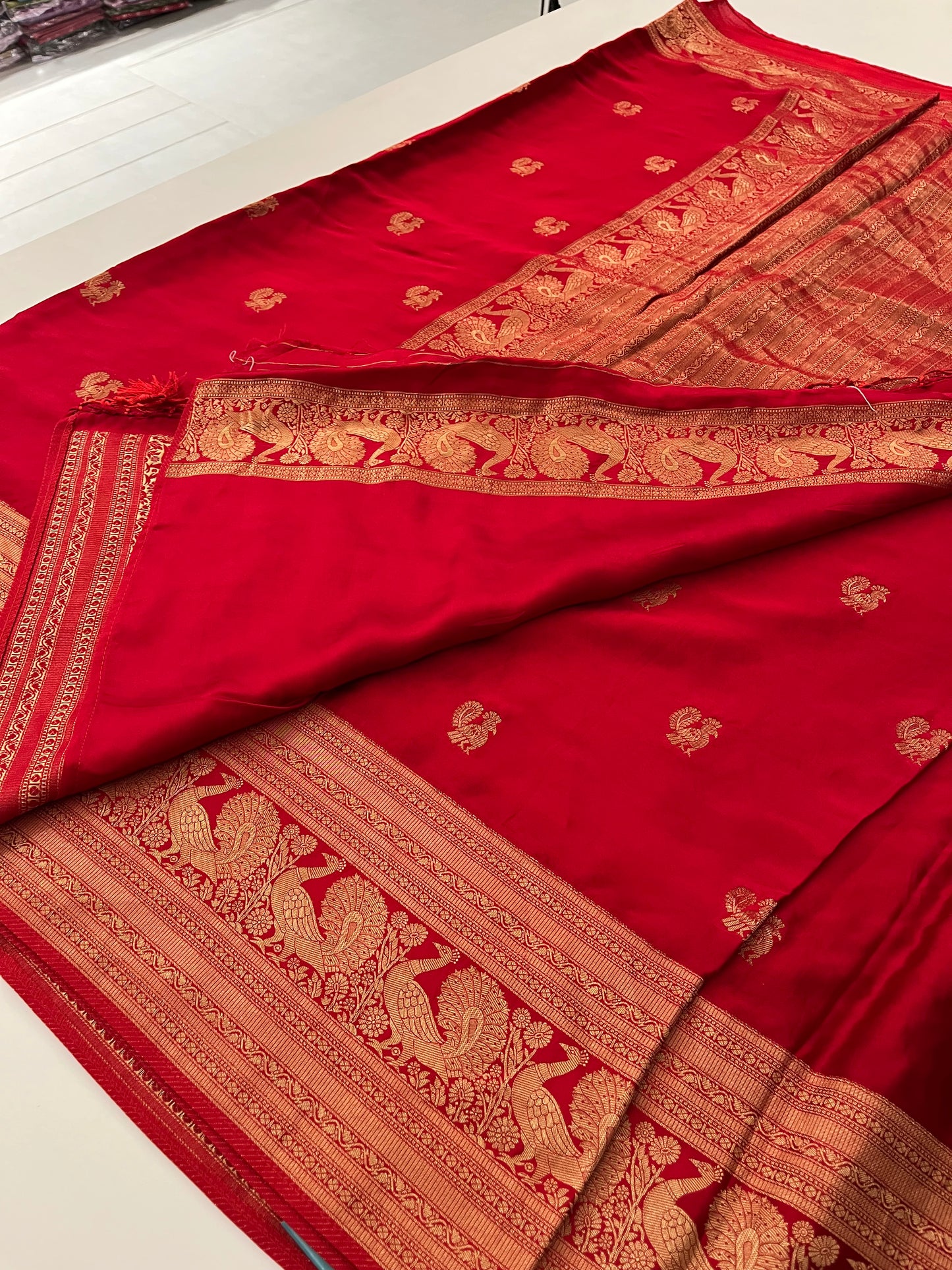 Ju4 Pure Satin Crepe Silk