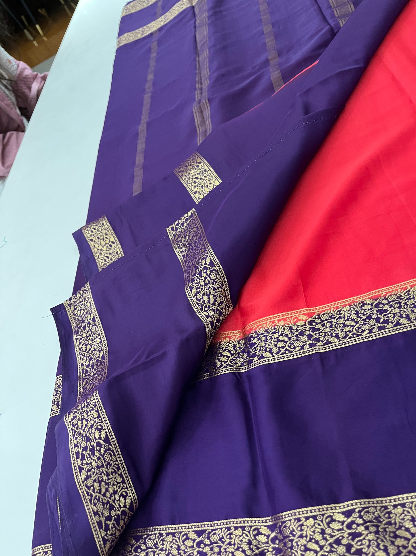 Ju9 Semi Mysore Silk