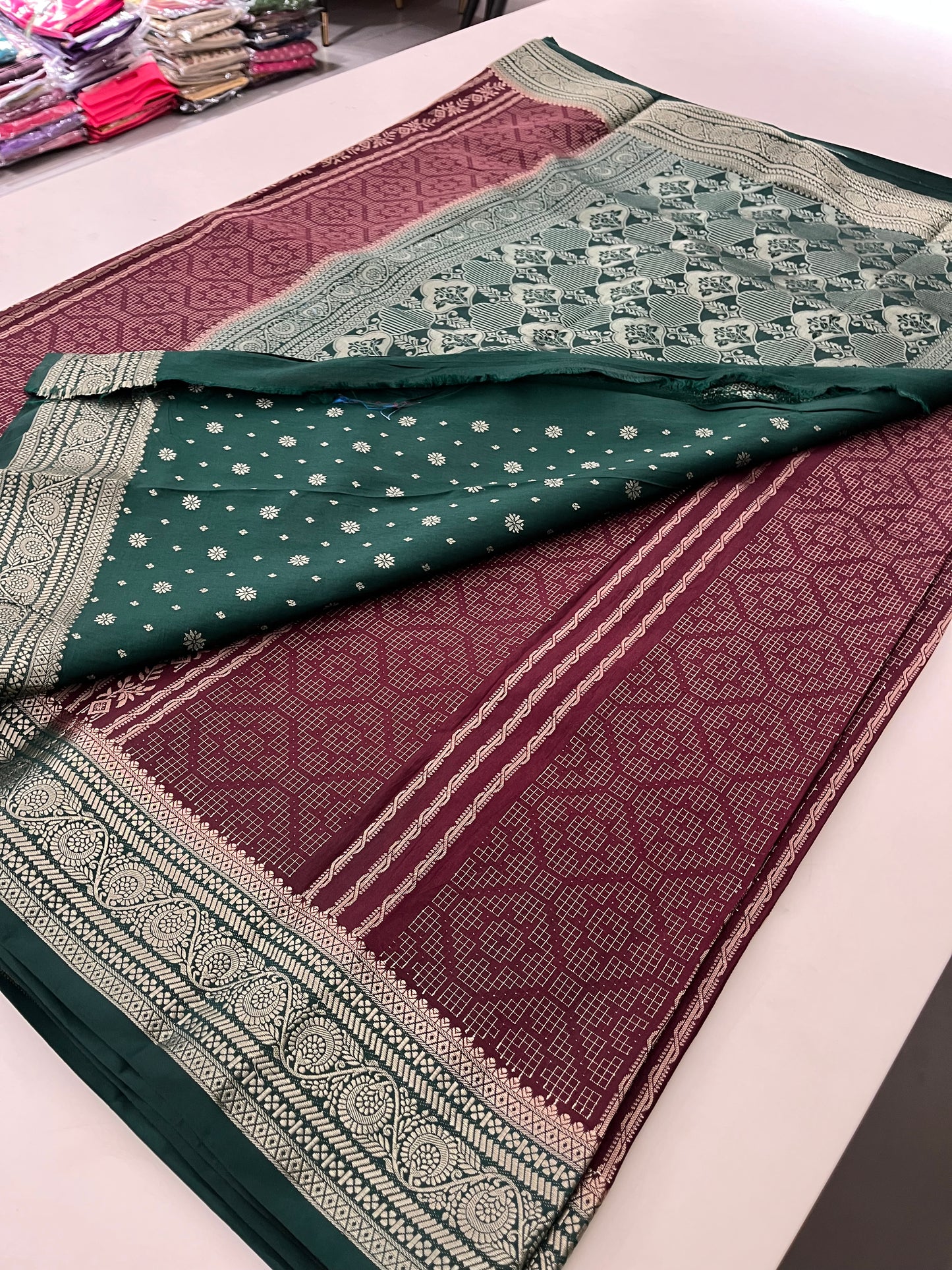 Crepe Fancy Saree