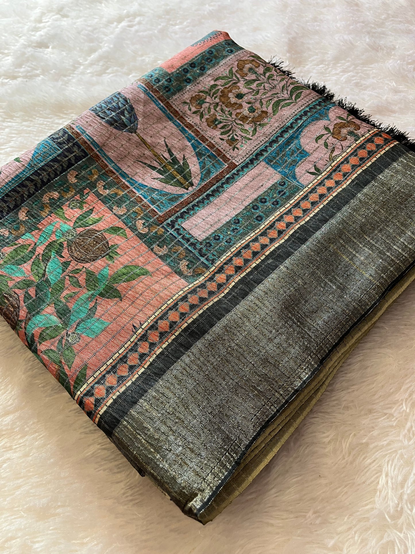 Tussar fancy