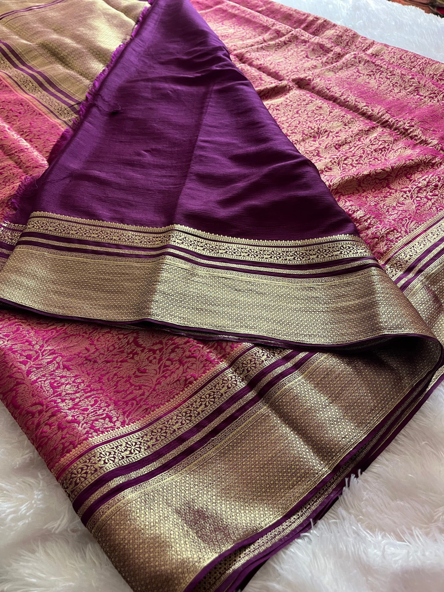 Banarasi Brocade soft silk