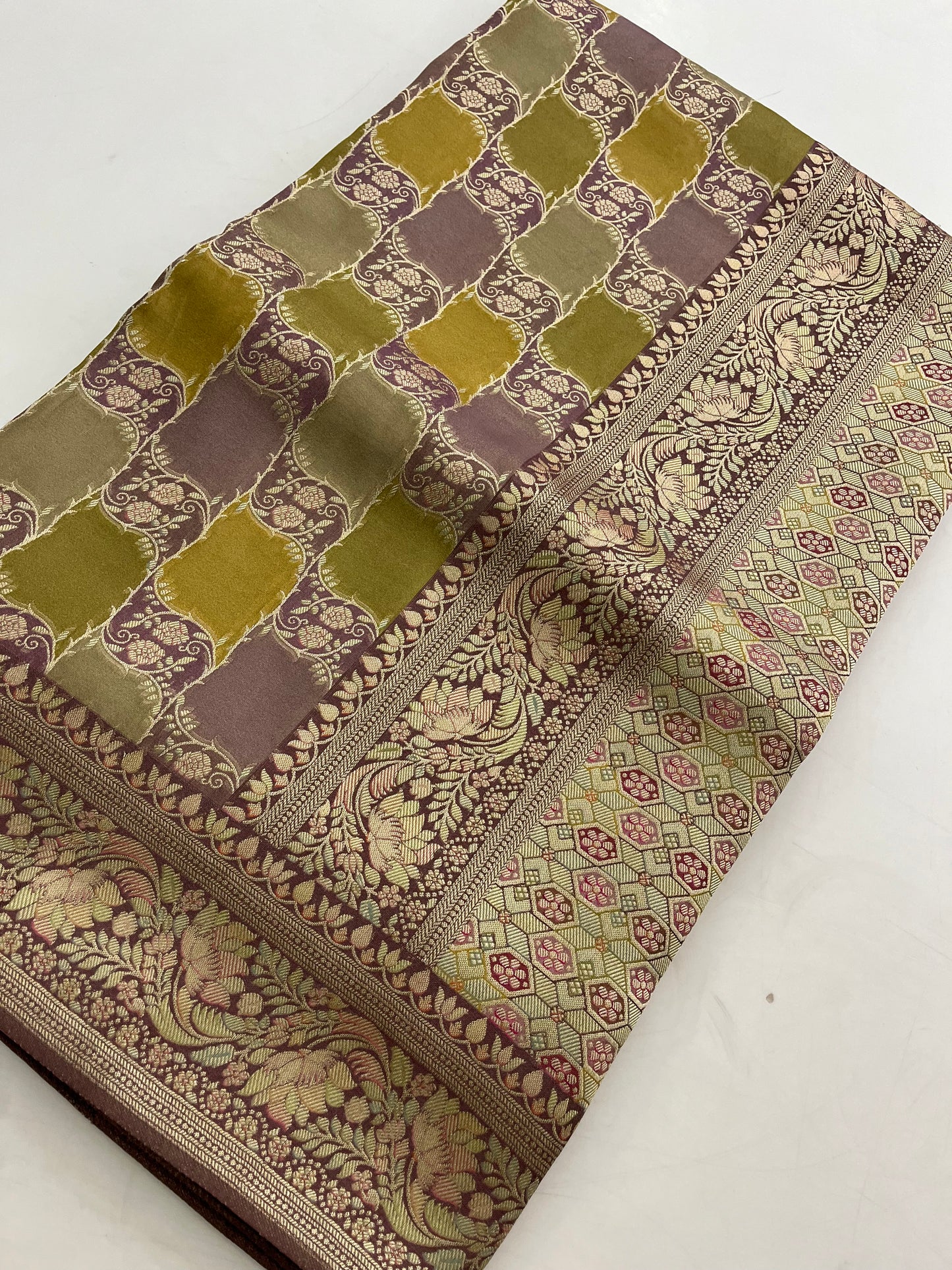 Designer Satin Banaras