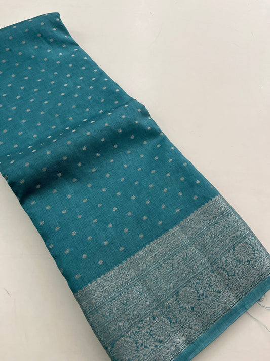 Banarasi silver Butties