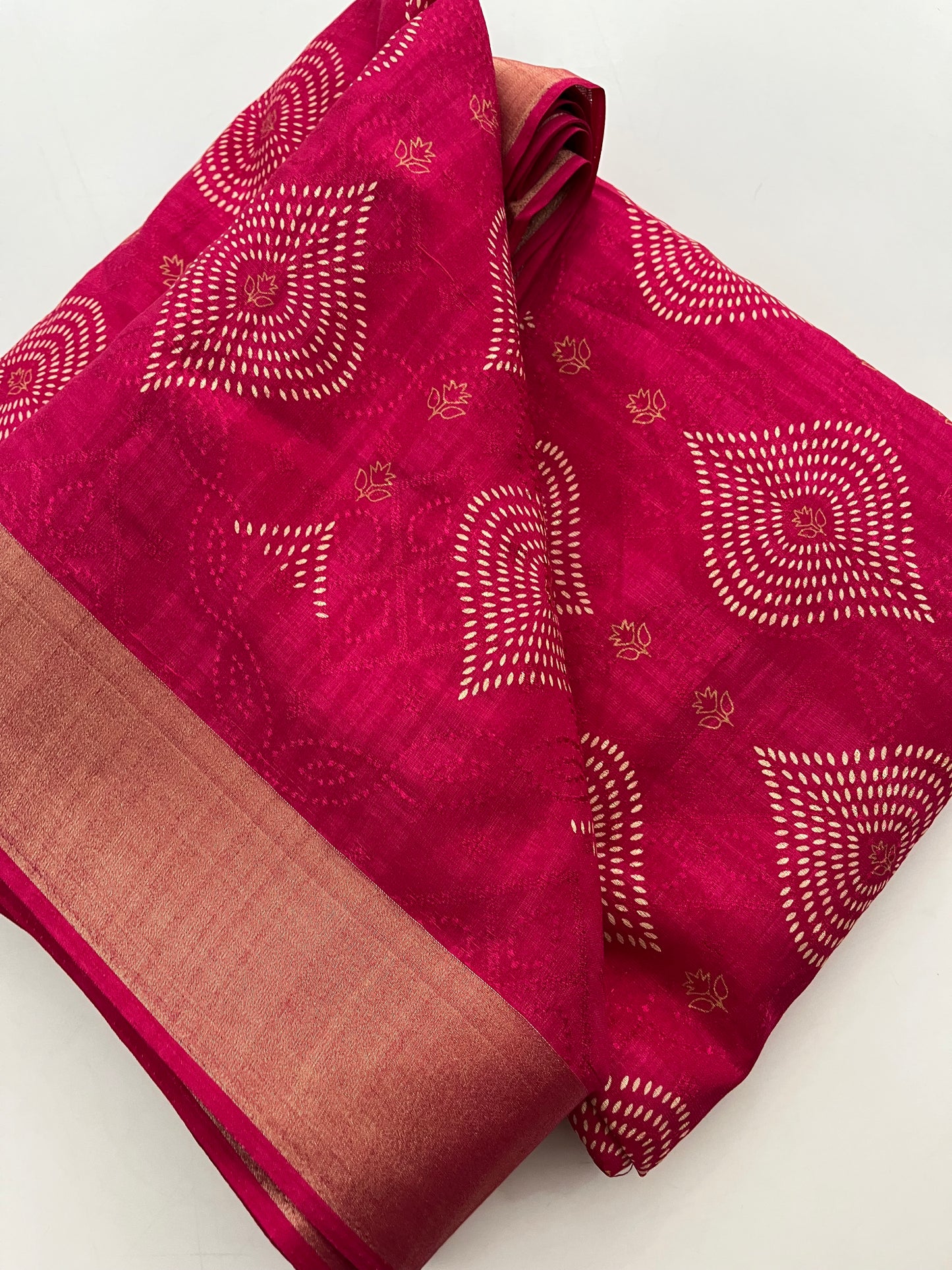 Ju11 Tussar Chiffon