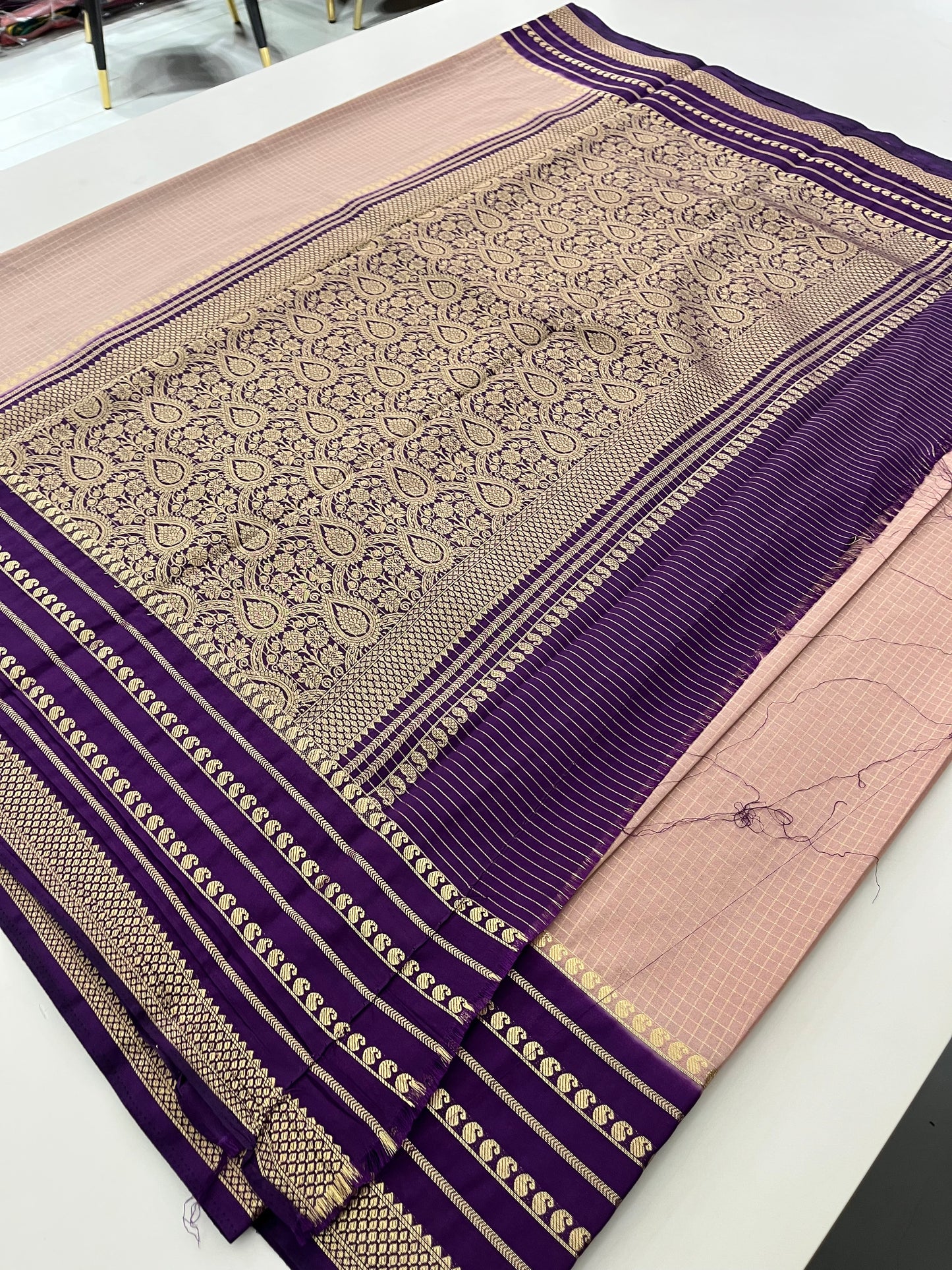 Crepe Silk Designer Saree