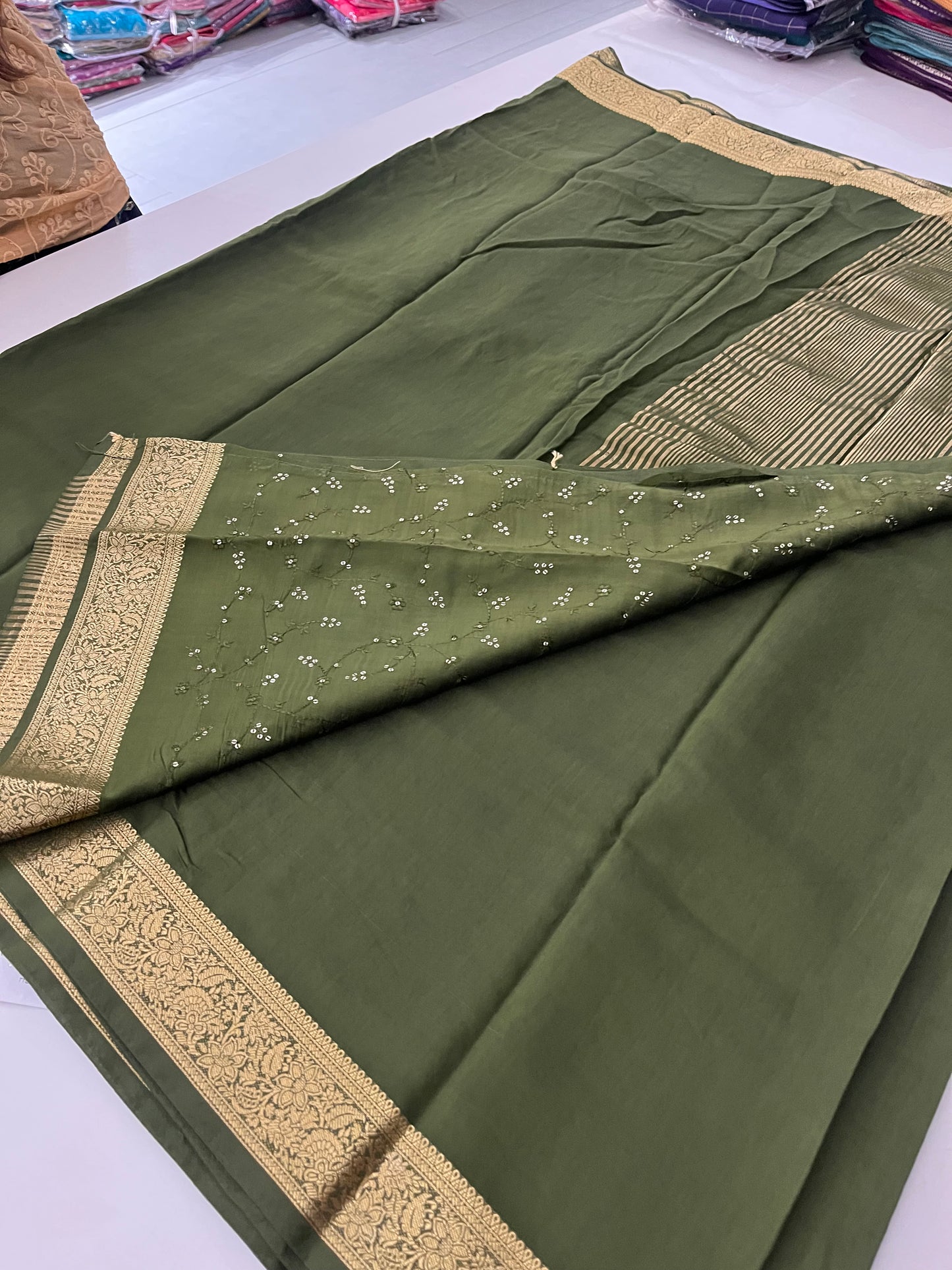 Ju7 Semi Mysore Silk