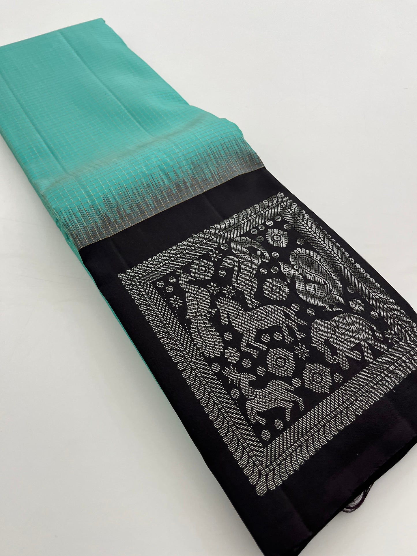 Pure Kanchipuram silk saree with silk mark certified