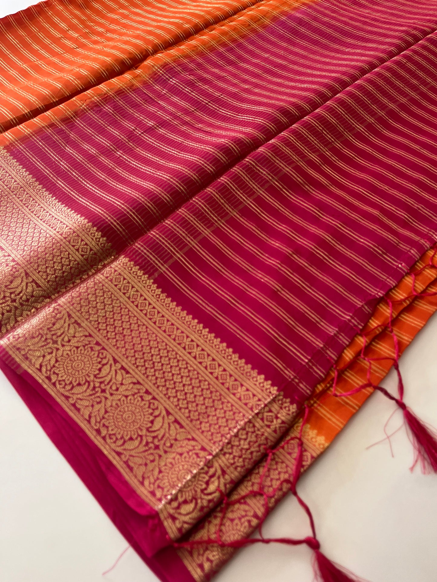 Designer Crape silk saree