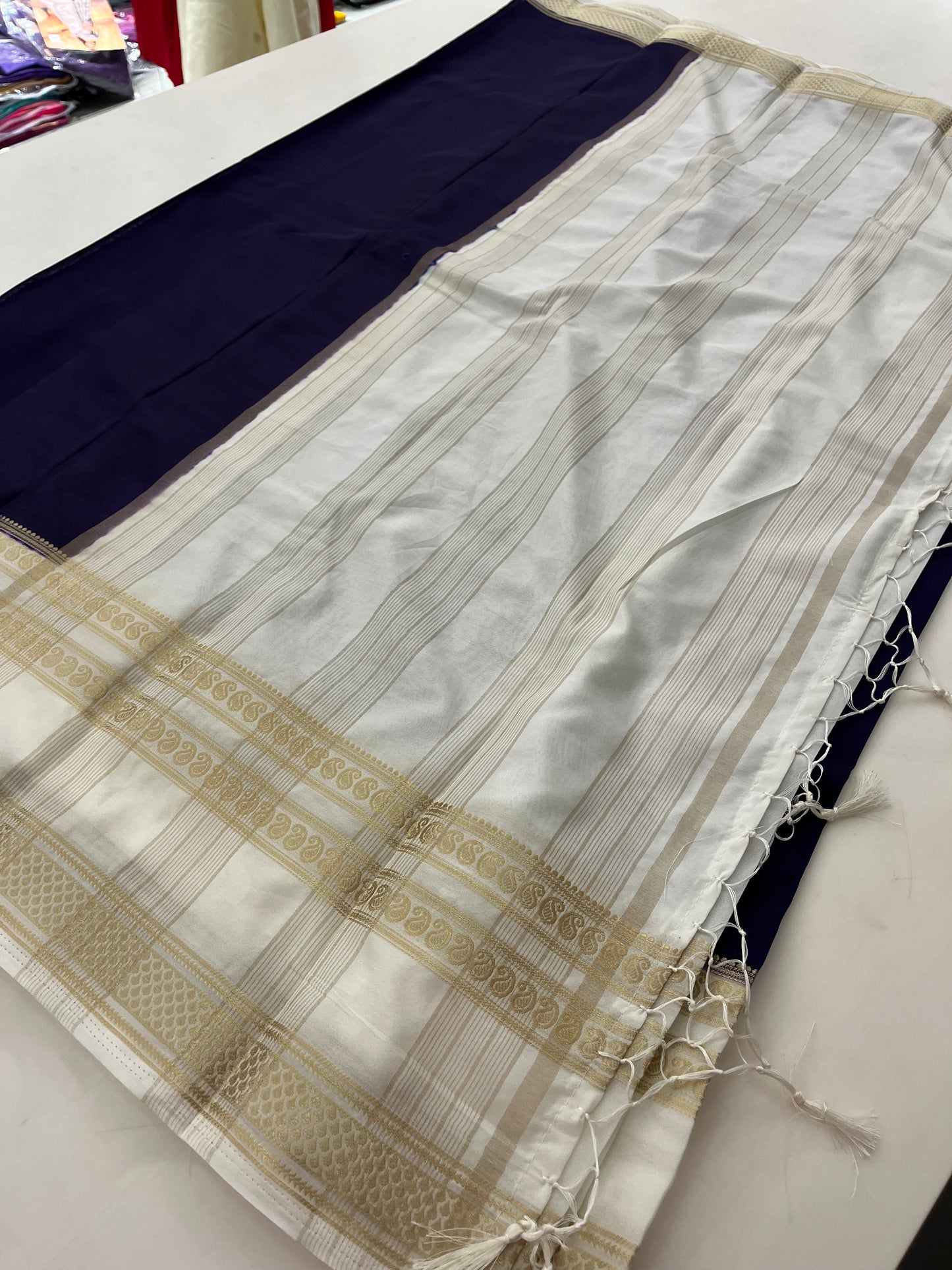 Premium Crape Banarasi