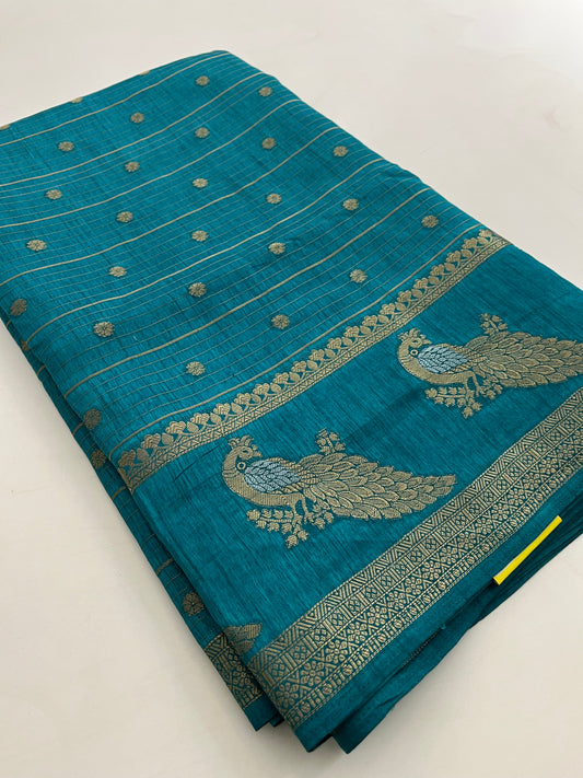 Tussar Fancy saree