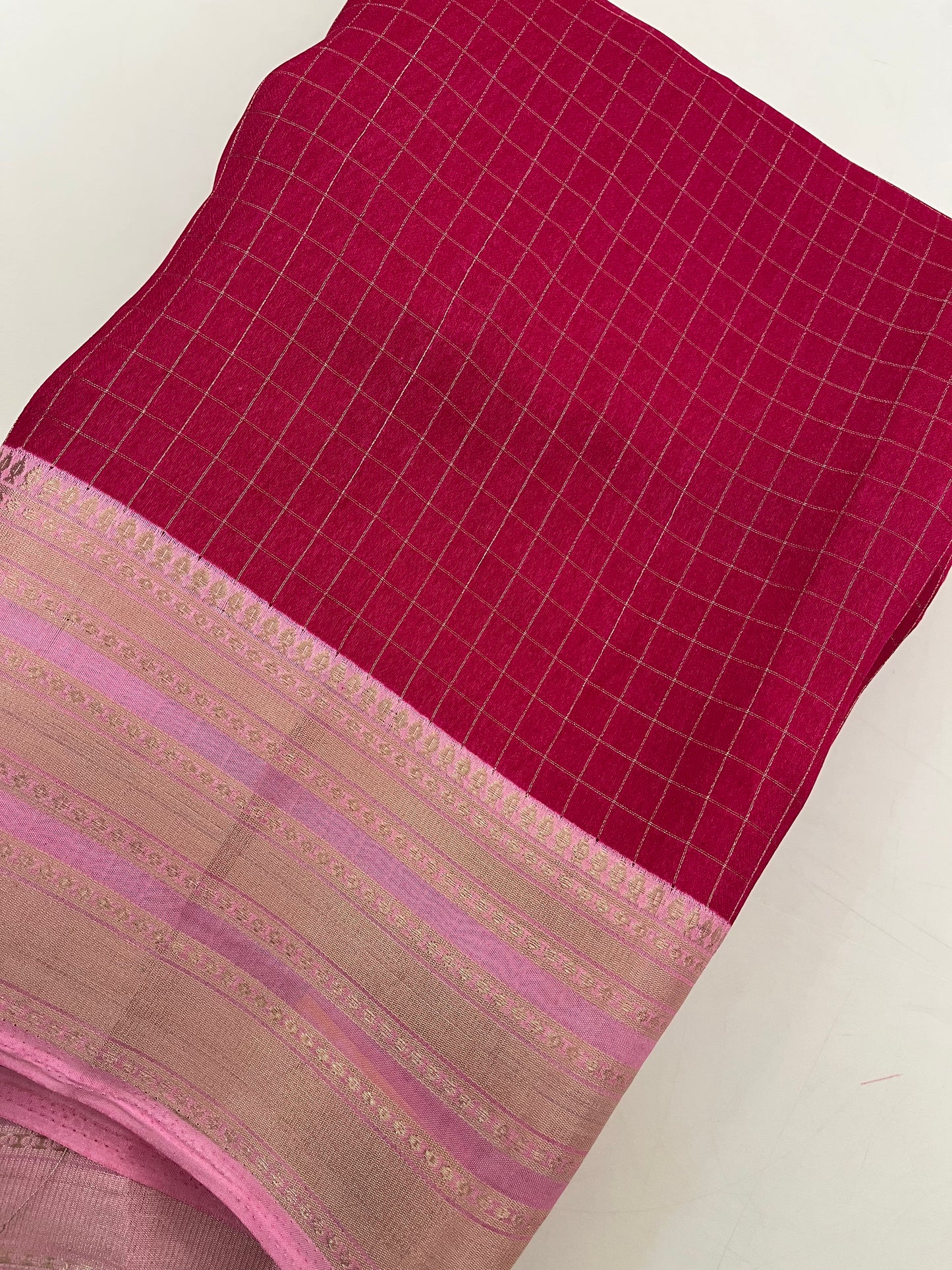 Crepe Chiffon Saree