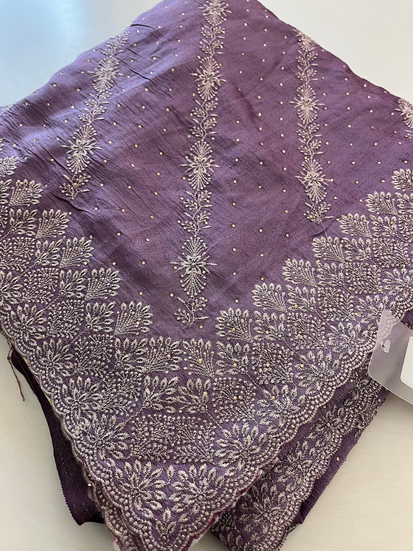 Tussar Work fancy saree-1016