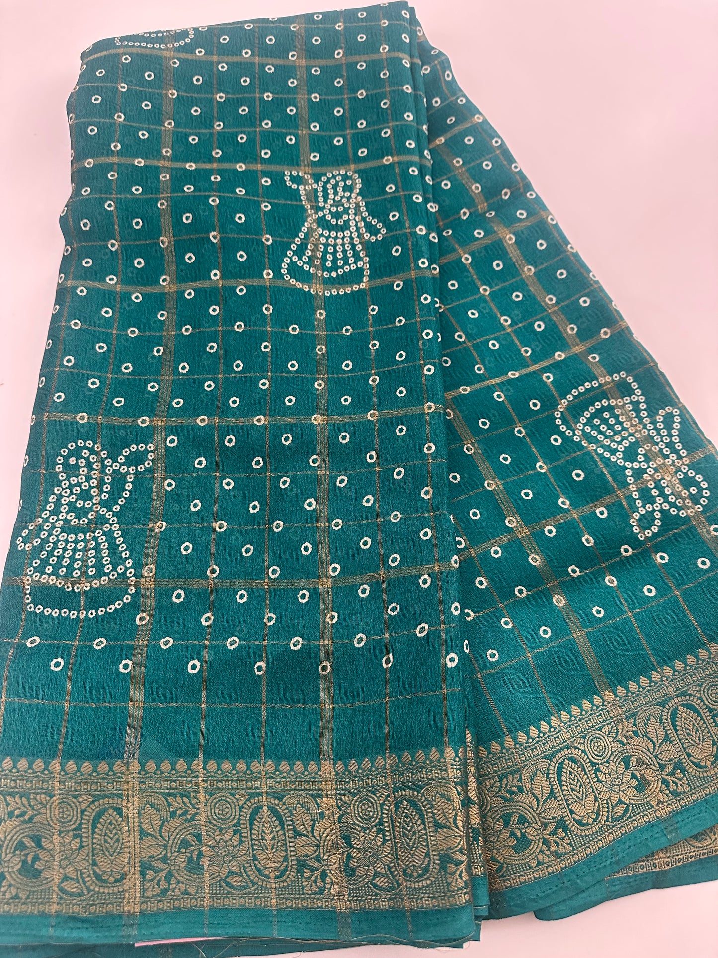 Crape Chiffon Fancy Saree-J1