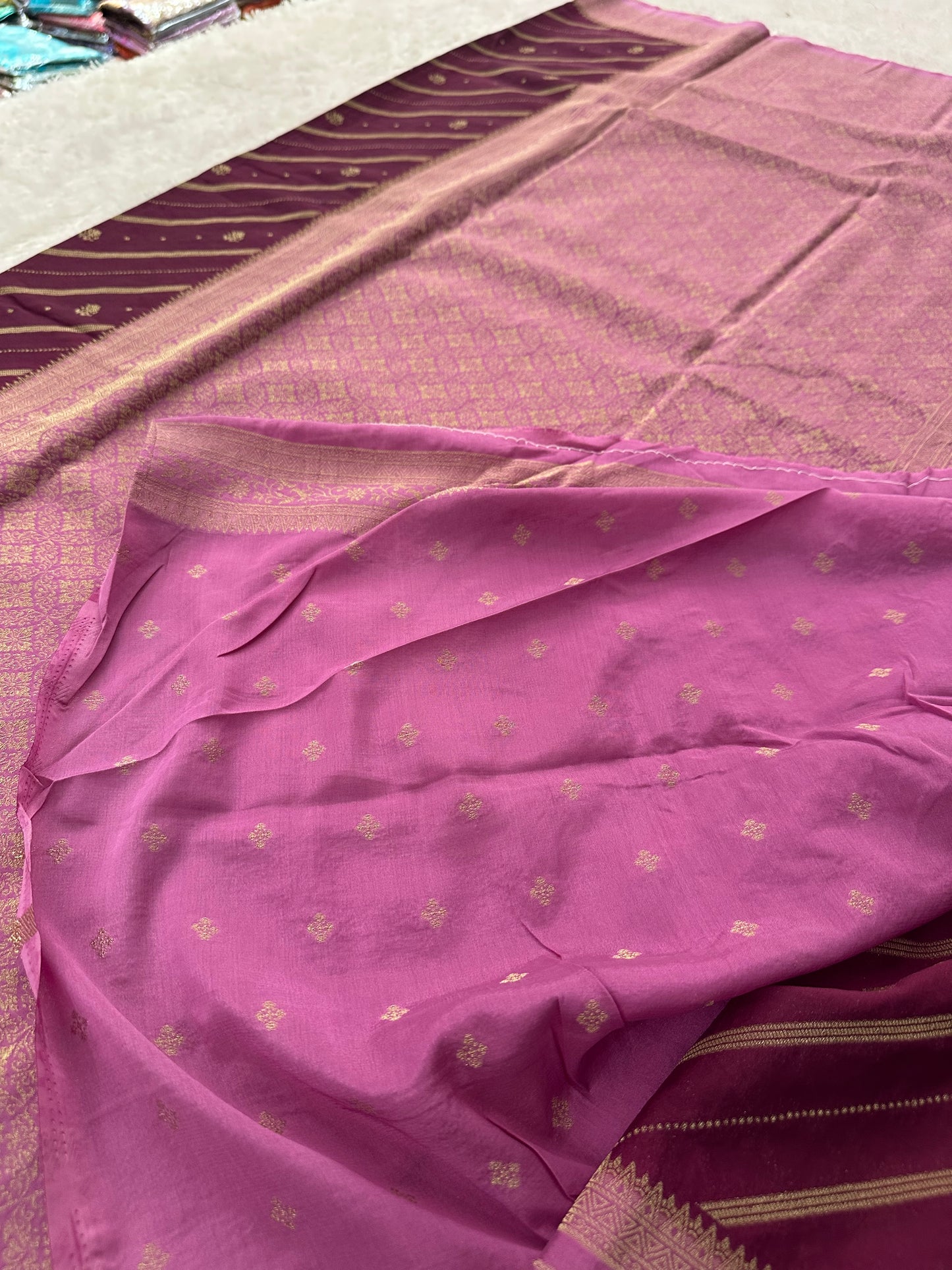 Premium Crape Designer Saree-M13
