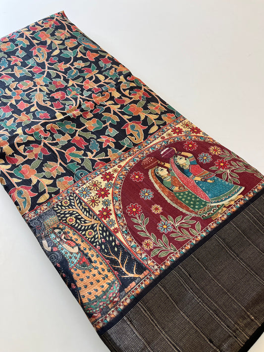 Designer Tussar Fancy