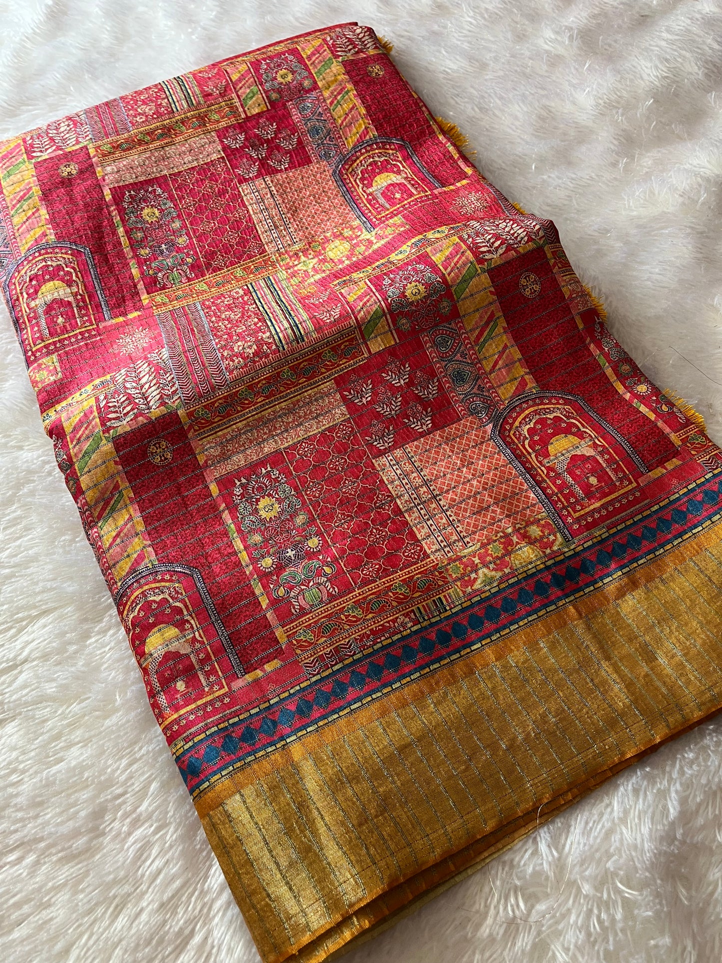 Tussar fancy