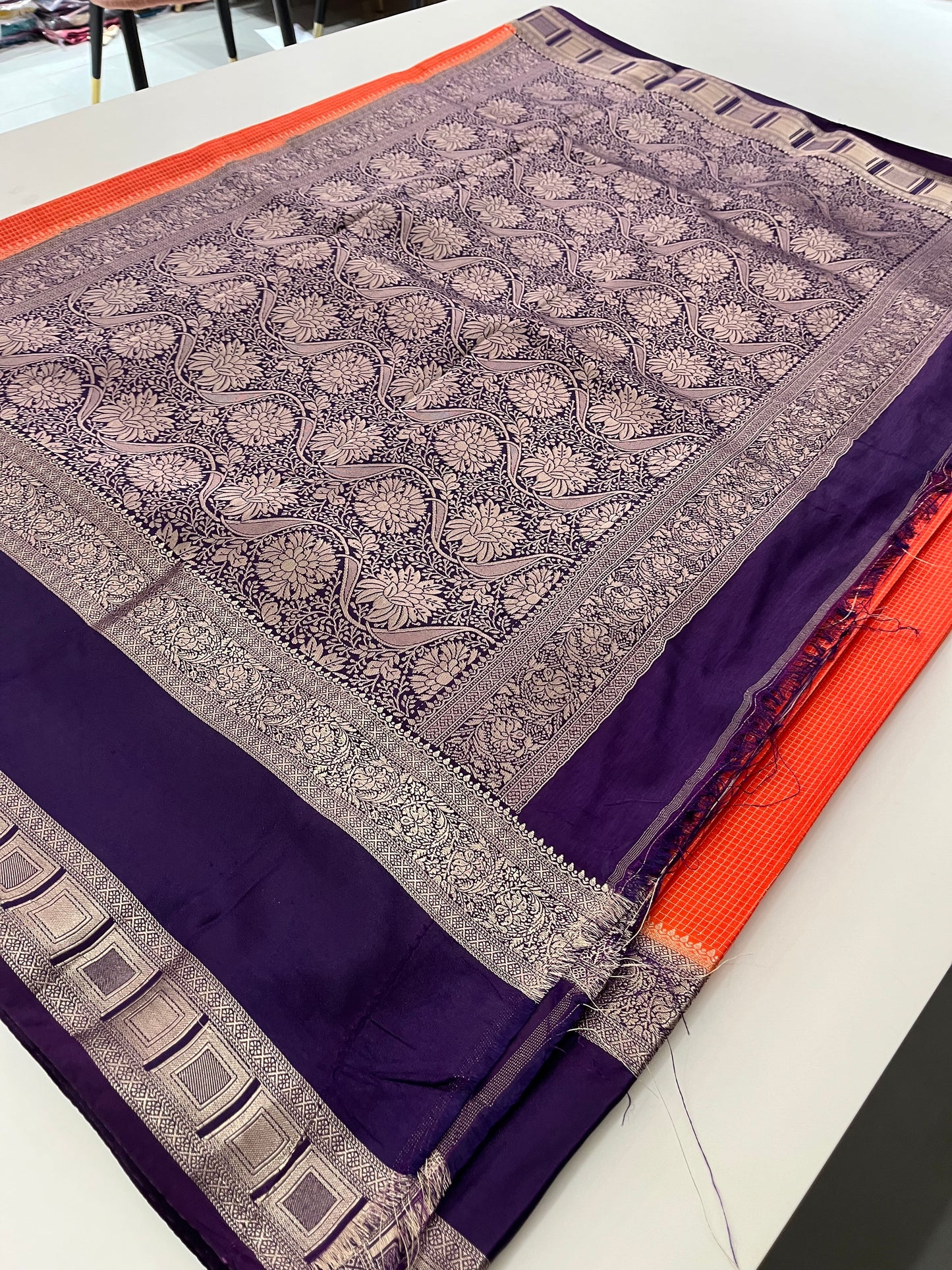 Crepe Banarasi Saree