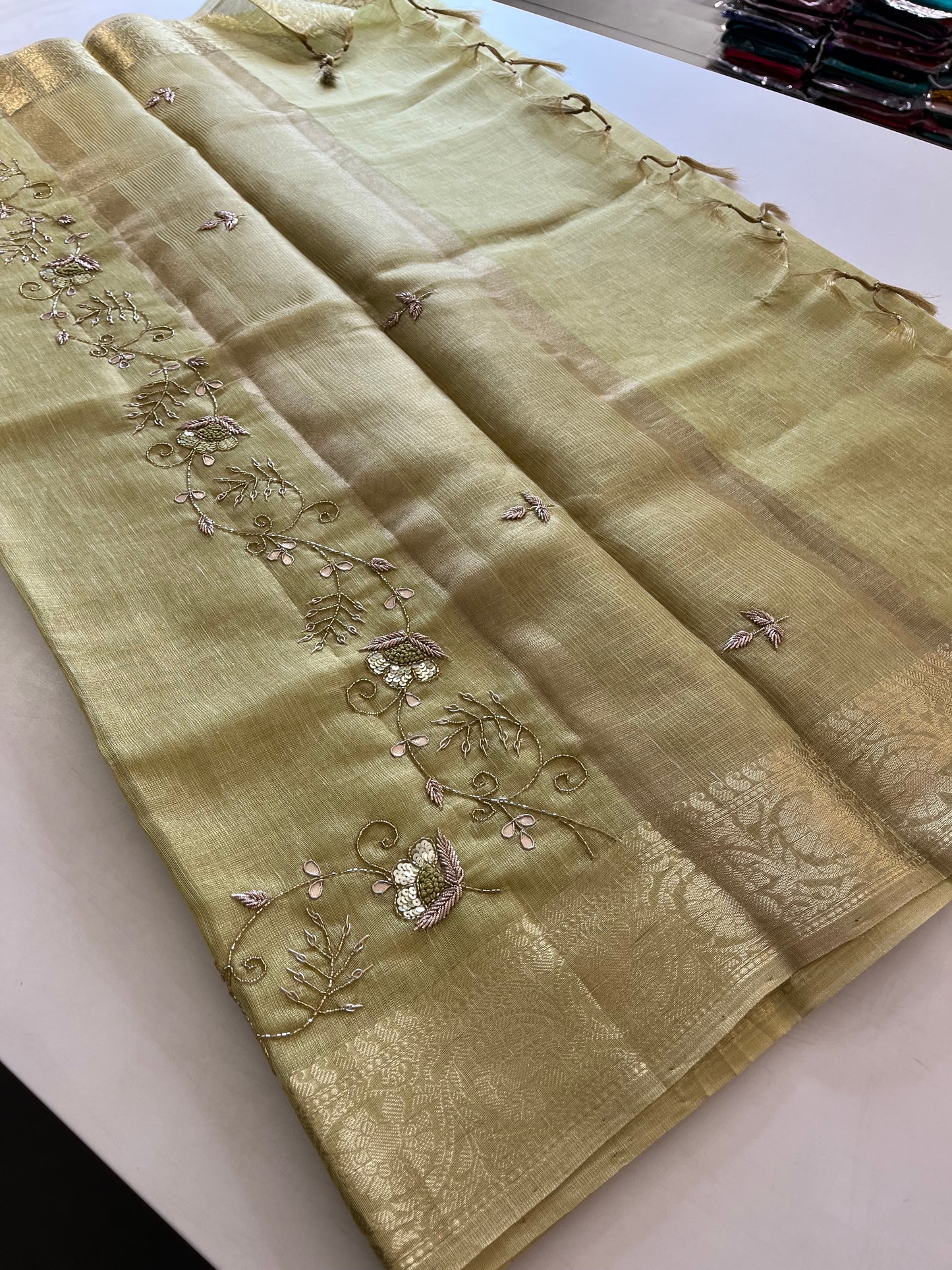 Jaipuri Soft cotton full embroidery Designer