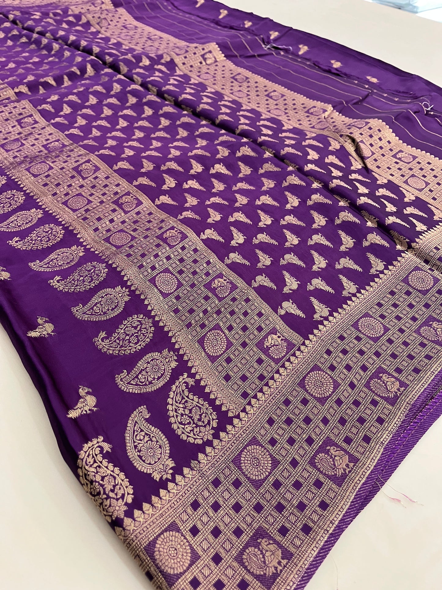 Pure Banarsi Satin Silk