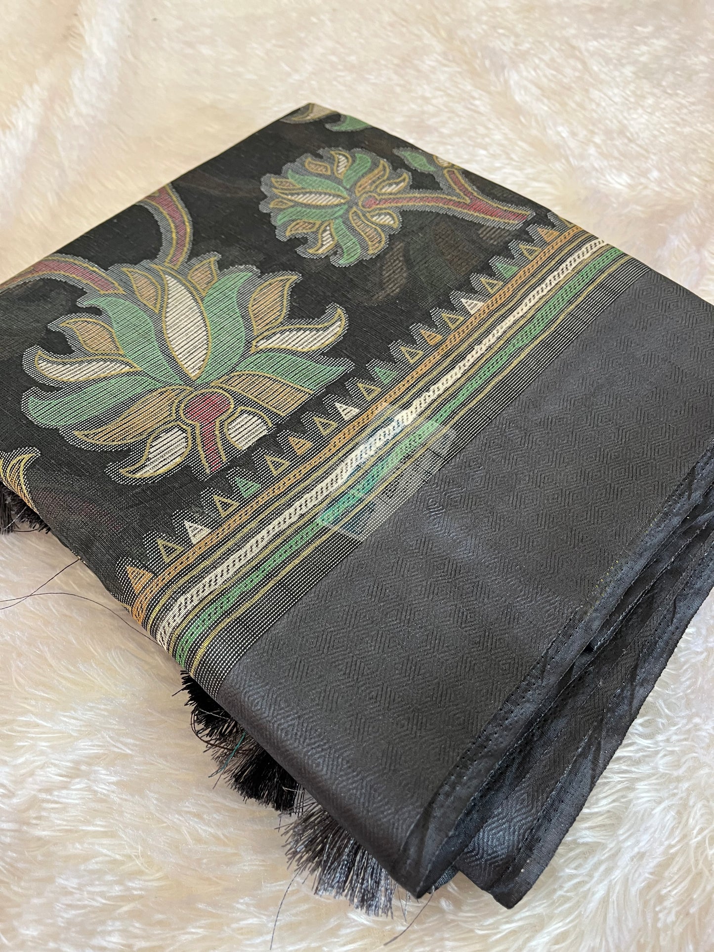 Linen chiffon