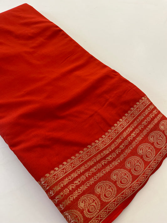 Crape Fancy Saree