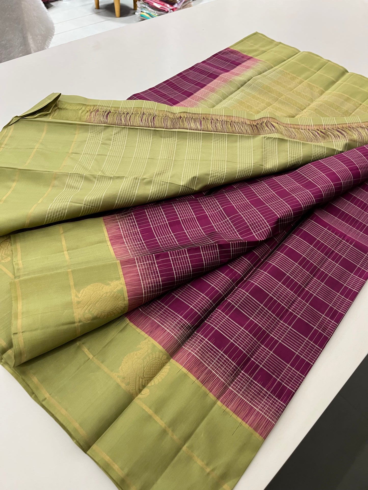 Pure certified Silk Saree