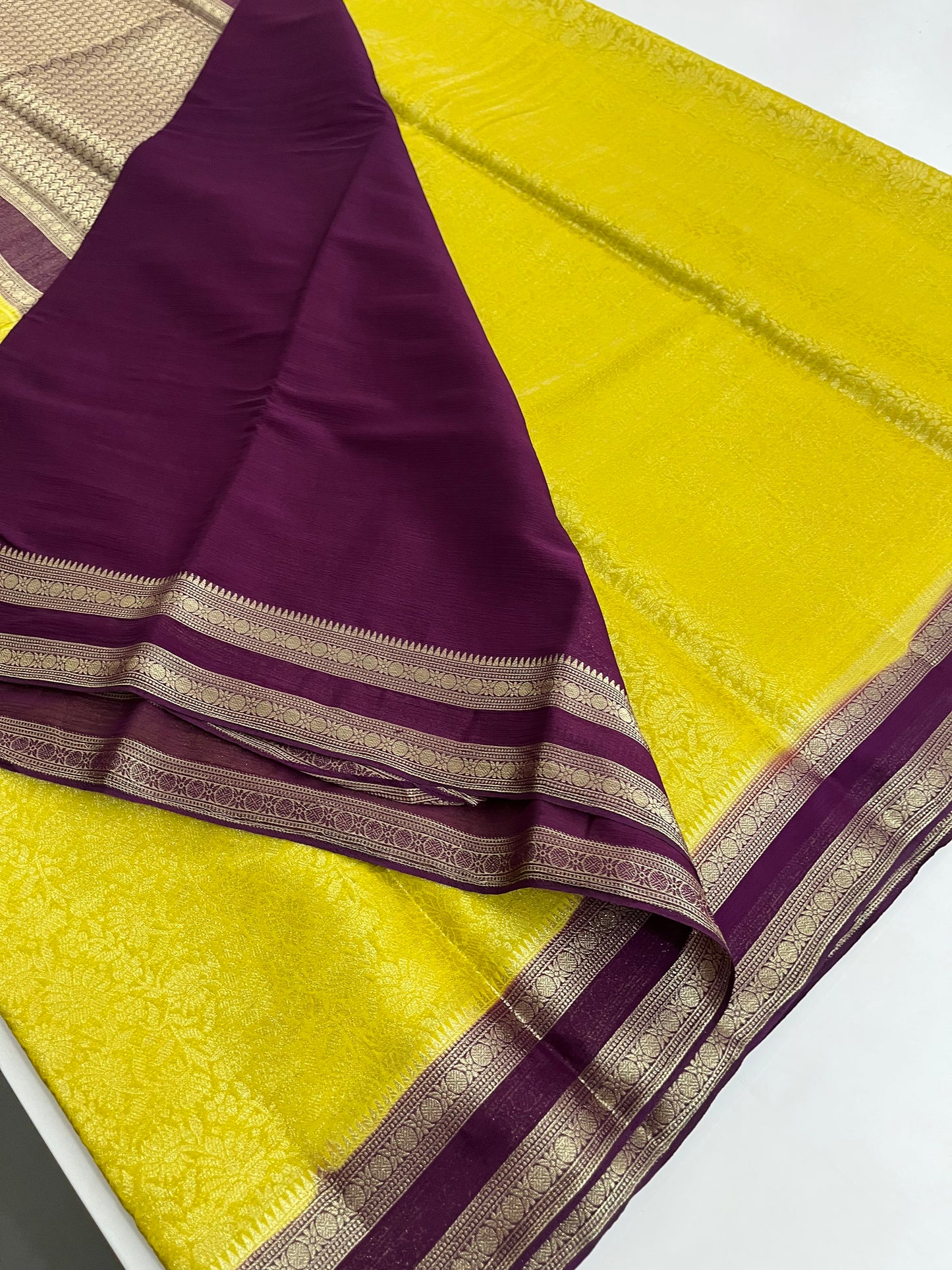 Brocade Banarasi soft silk