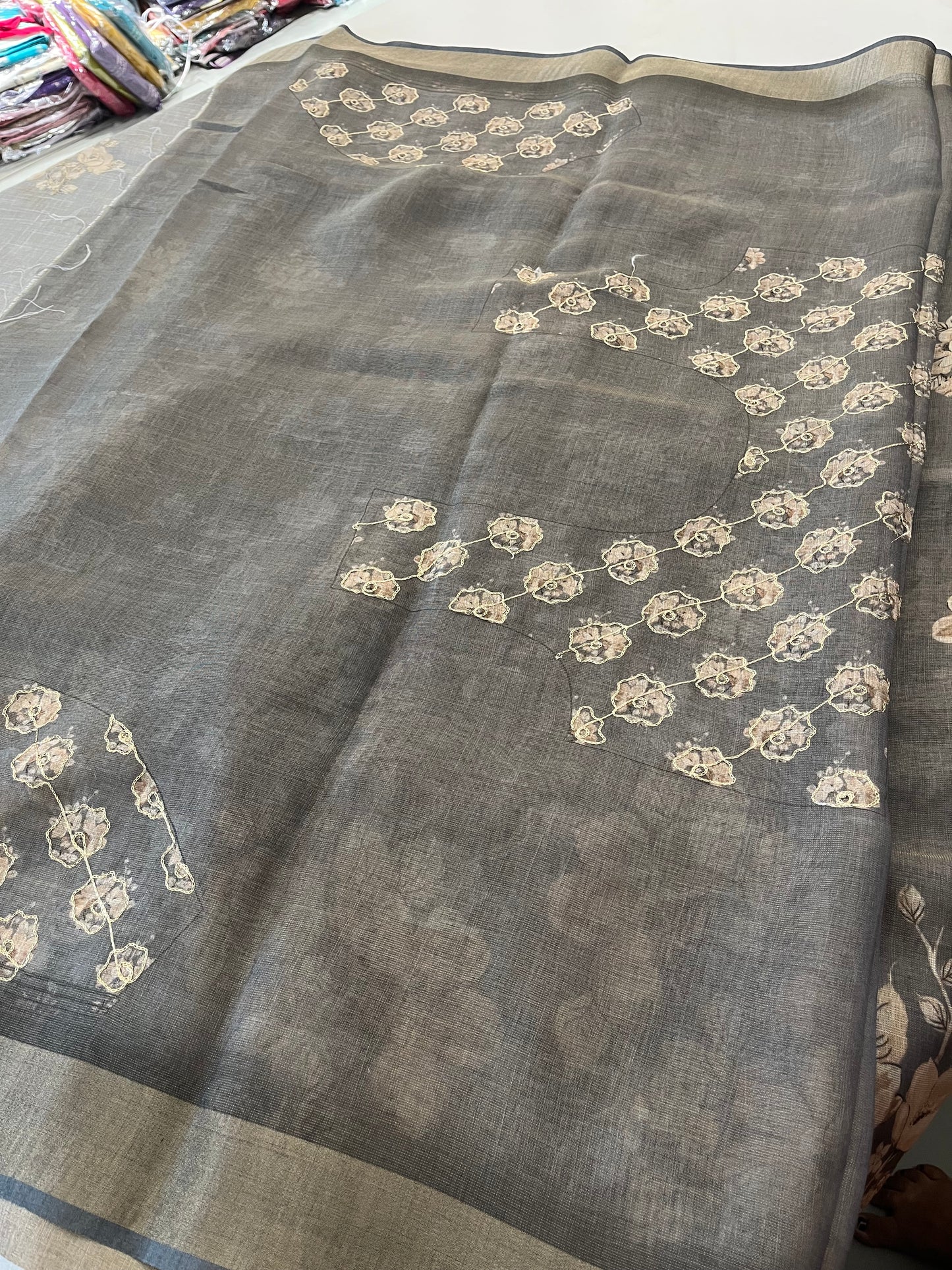 Designer Tussar Silk