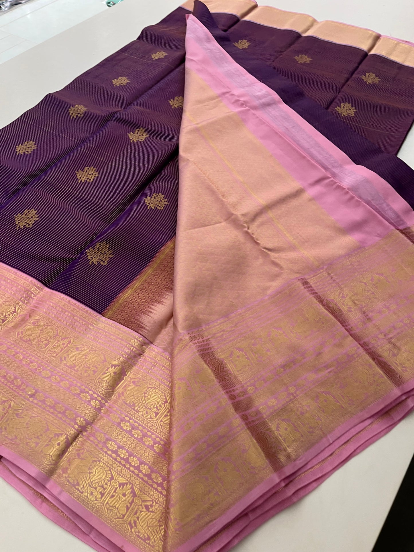 Pure certified Silk Saree